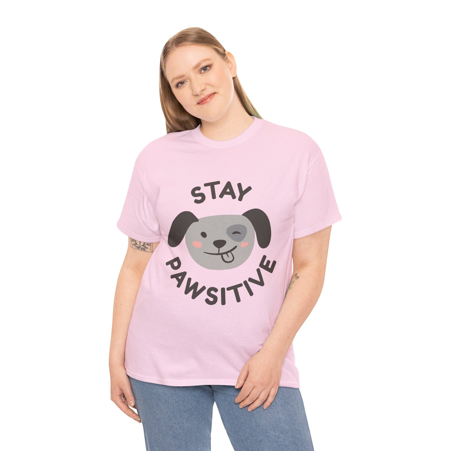 Stay Pawsitive T-Shirt