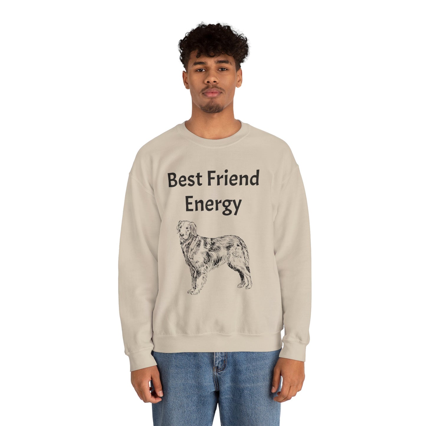 Best Friend Energy Crewneck Sweatshirt
