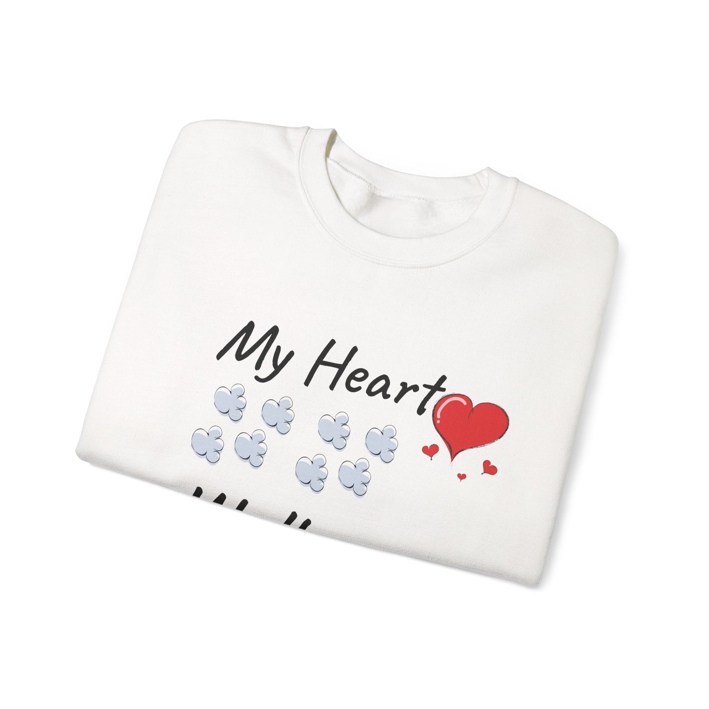 My Heart Walks on Four Paws Sweater