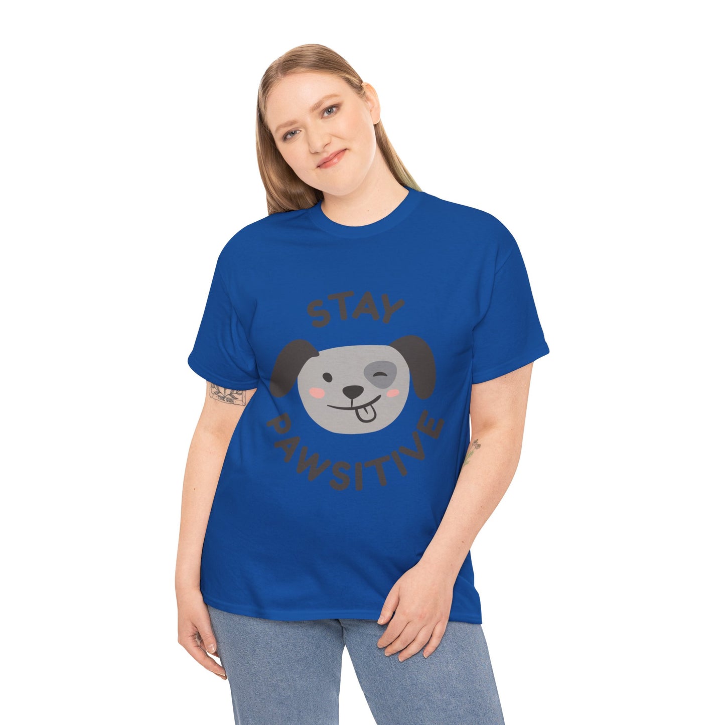 Stay Pawsitive T-Shirt