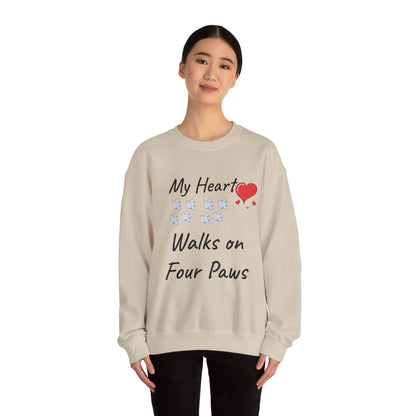 My Heart Walks on Four Paws Sweater