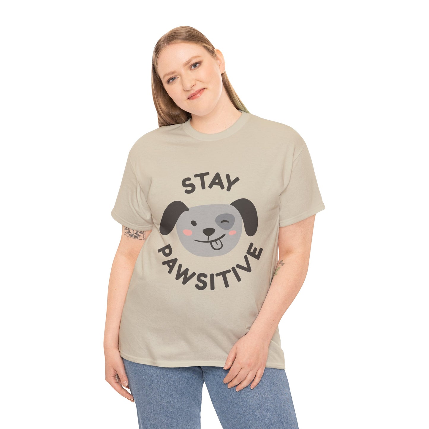Stay Pawsitive T-Shirt