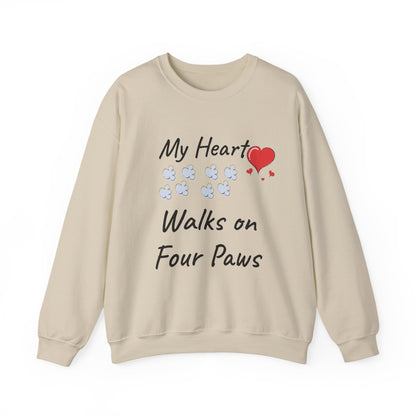 My Heart Walks on Four Paws Sweater