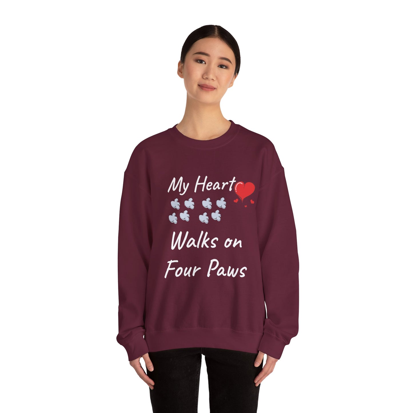 My Heart Walks on Four Paws Sweater