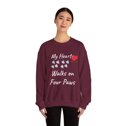 My Heart Walks on Four Paws Sweater