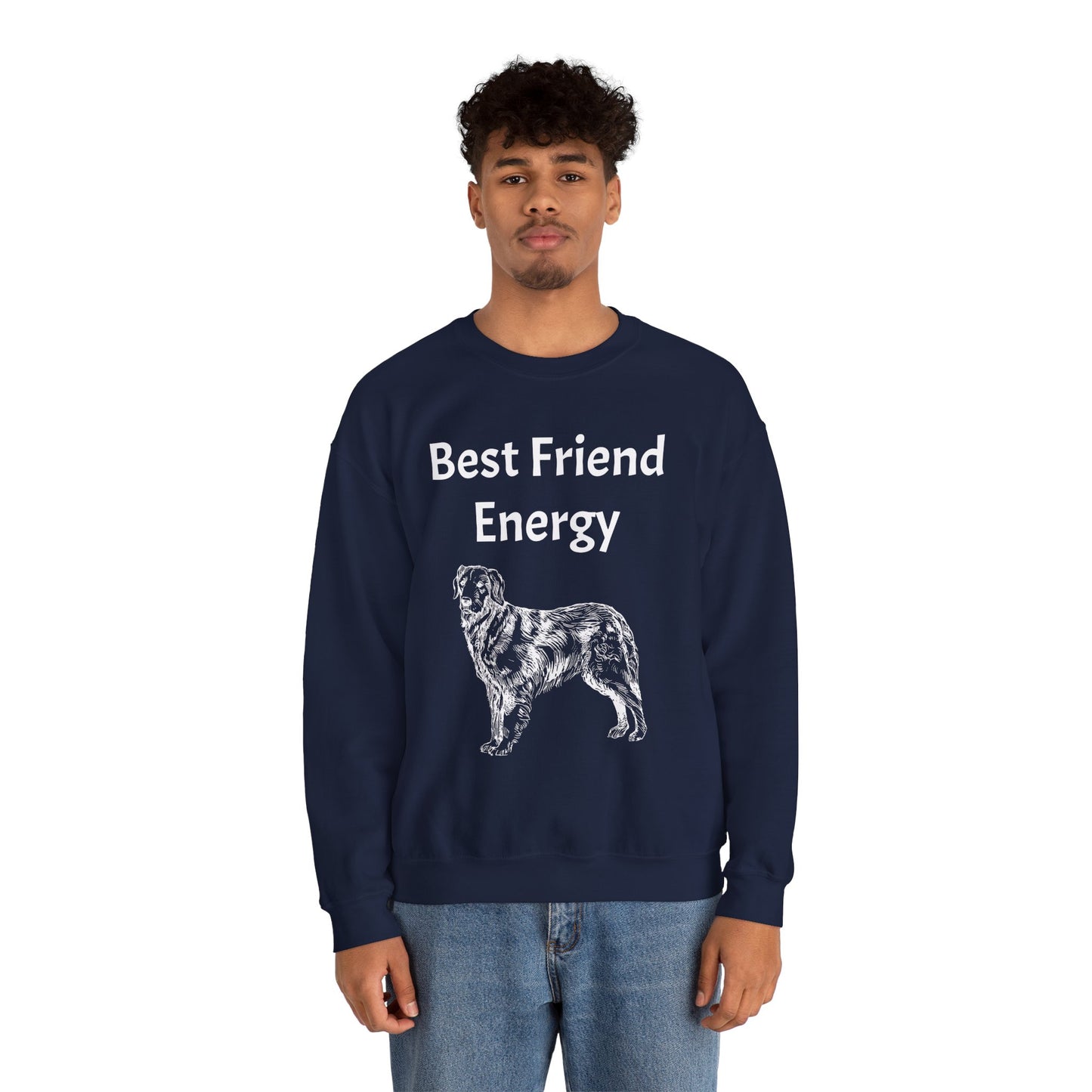 Best Friend Energy Crewneck Sweatshirt