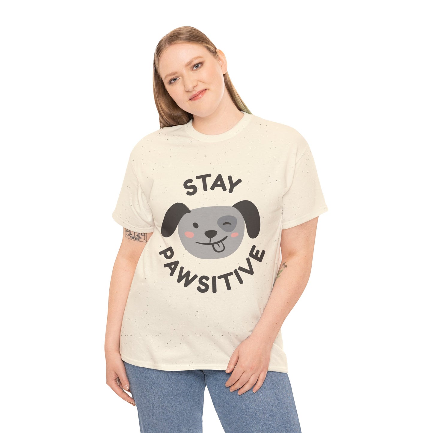 Stay Pawsitive T-Shirt
