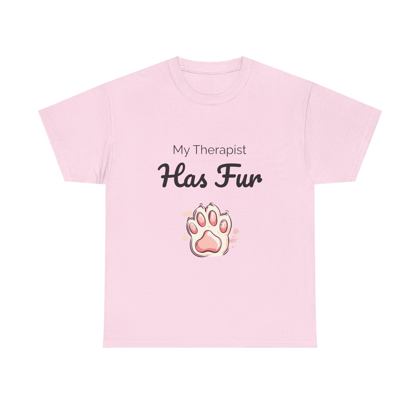 My Therapist Has Fur Cotton Tee