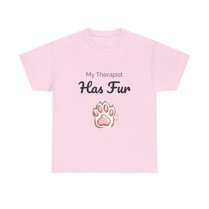 My Therapist Has Fur Cotton Tee