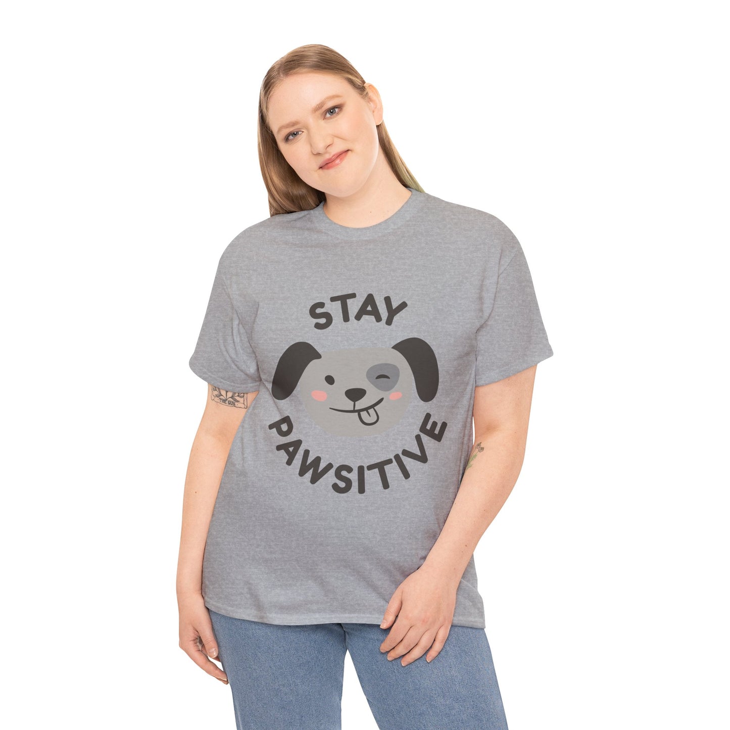 Stay Pawsitive T-Shirt