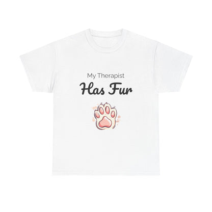 My Therapist Has Fur Cotton Tee