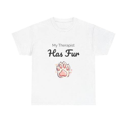 My Therapist Has Fur Cotton Tee