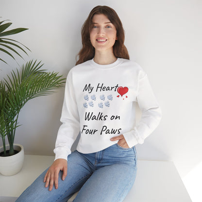 My Heart Walks on Four Paws Sweater