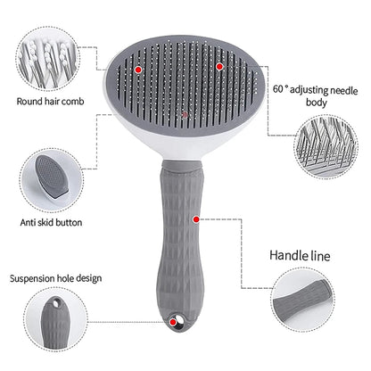 Pet Grooming Brush for Long Hair
