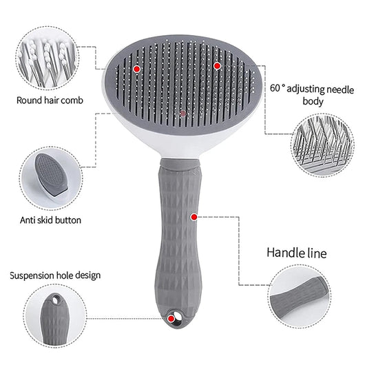 Pet Grooming Brush for Long Hair
