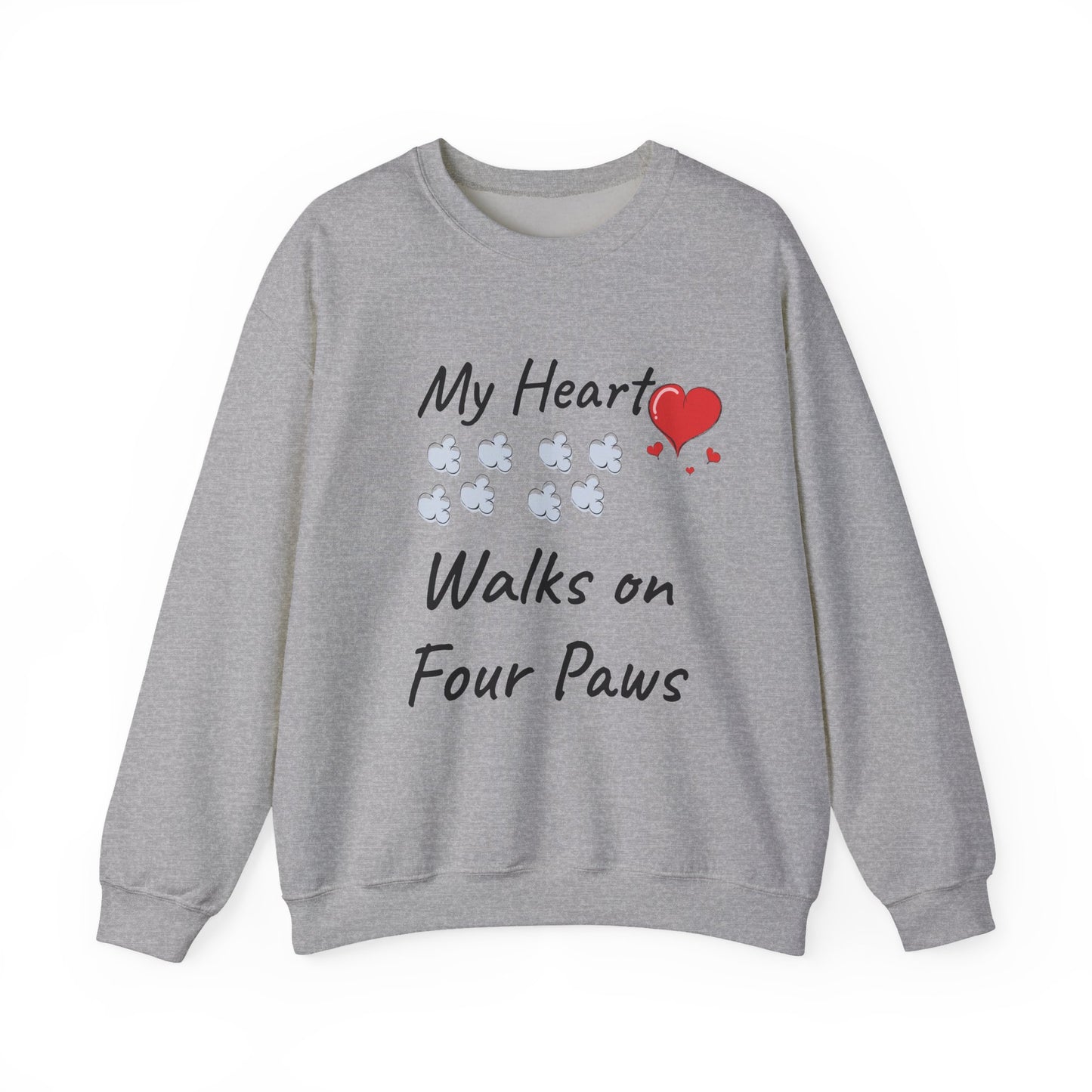 My Heart Walks on Four Paws Sweater