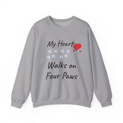 My Heart Walks on Four Paws Sweater