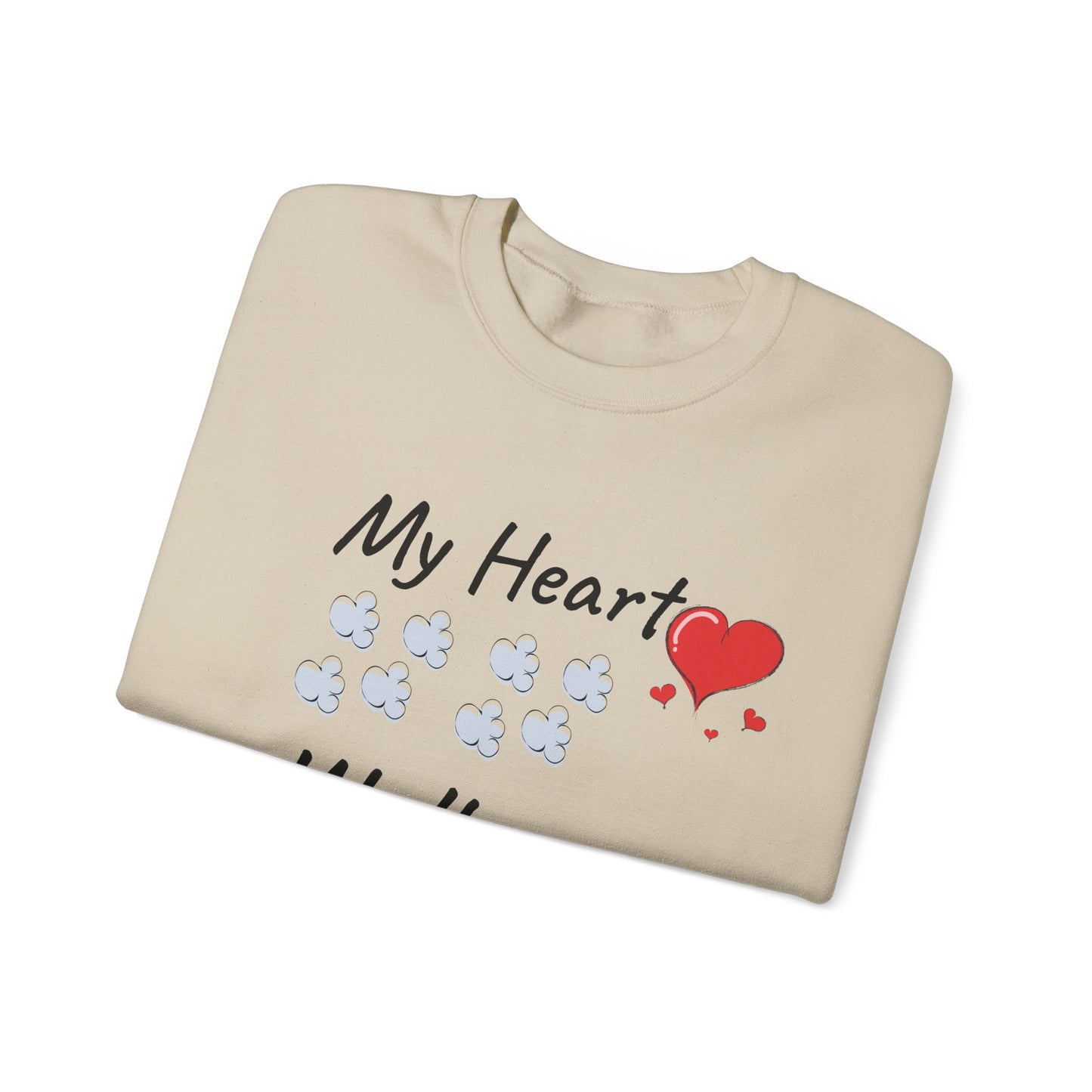 My Heart Walks on Four Paws Sweater