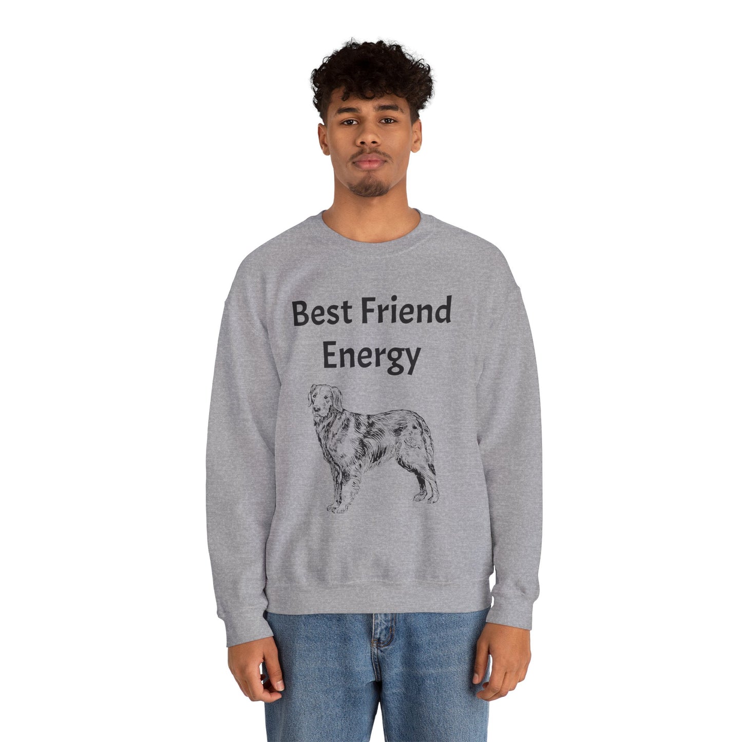 Best Friend Energy Crewneck Sweatshirt