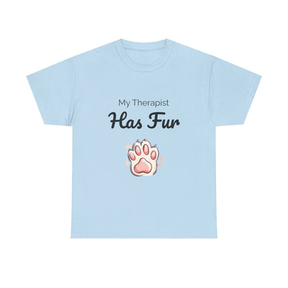 My Therapist Has Fur Cotton Tee