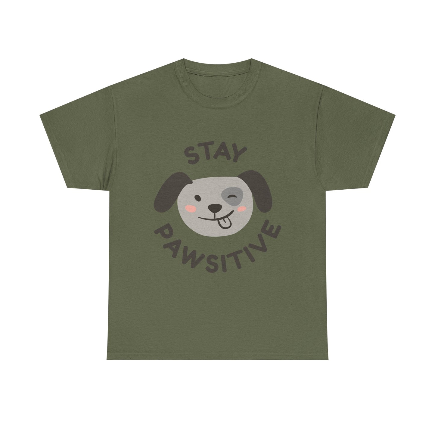Stay Pawsitive T-Shirt